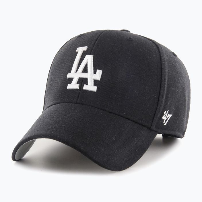 47 Brand MLB Los Angeles Dodgers MVP καπέλο μπέιζμπολ μαύρο 5