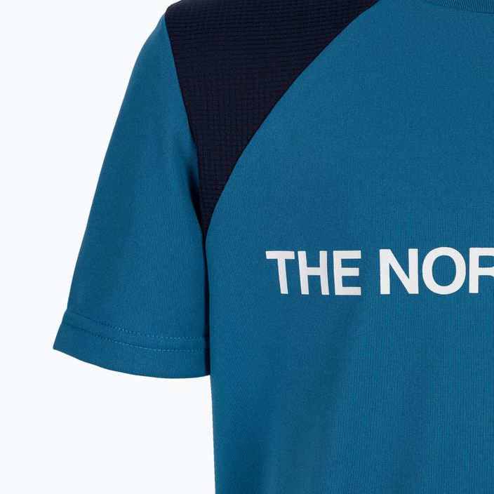 The North Face Never Stop παιδικό μπλουζάκι πεζοπορίας μπλε NF0A5J3OM191 3