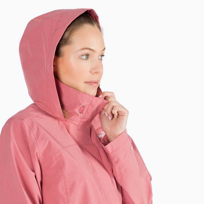 Γυναικείο μπουφάν βροχής The North Face Sangro ροζ NF00A3X646G1 7