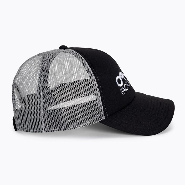 Oakley Factory Pilot Trucker ανδρικό καπέλο μπέιζμπολ μαύρο FOS900510 2