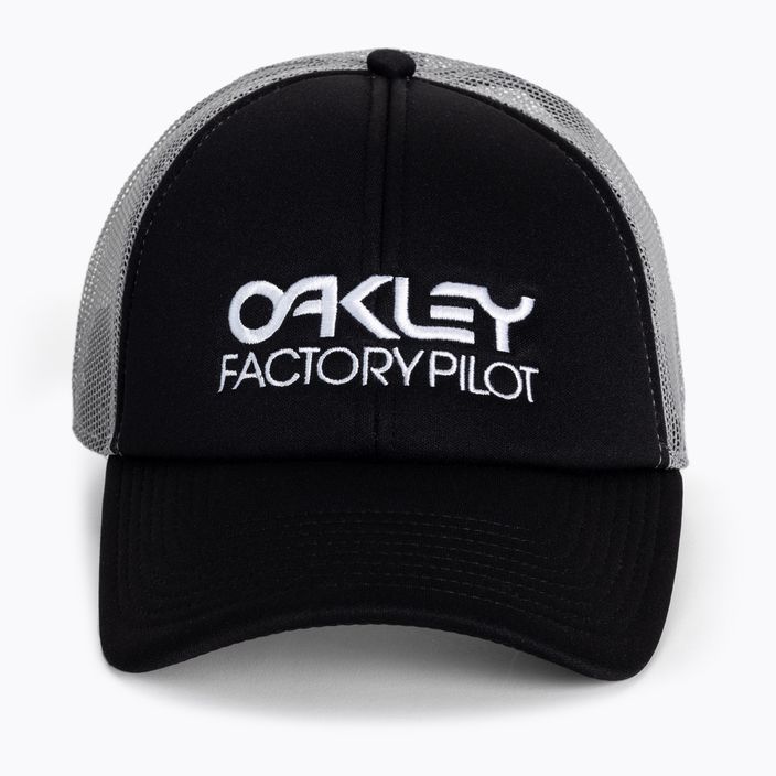 Oakley Factory Pilot Trucker ανδρικό καπέλο μπέιζμπολ μαύρο FOS900510 4