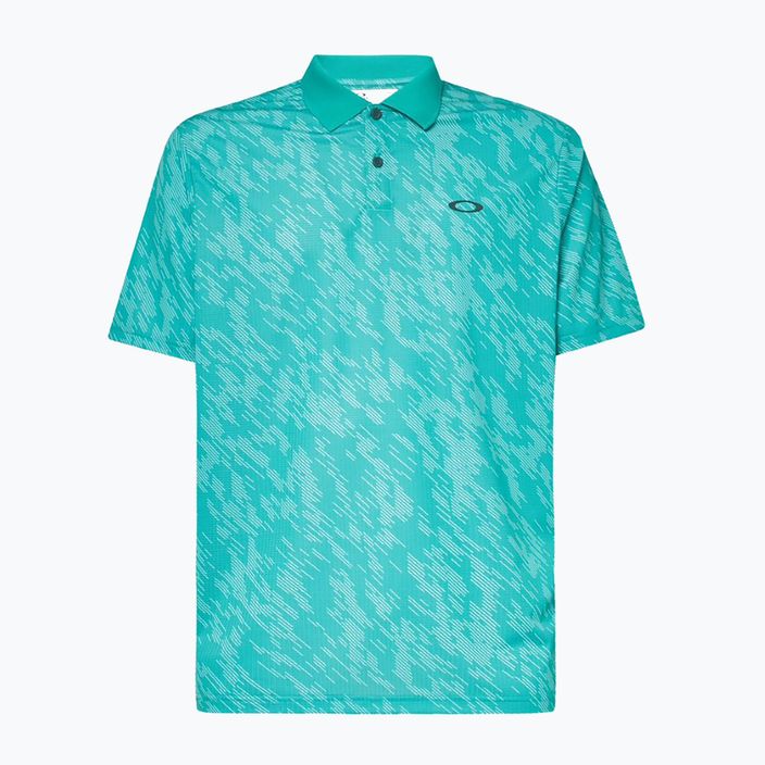 Oakley ανδρικό πουκάμισο πόλο Contender Print μπλε FOA403162 7