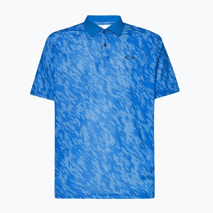 Oakley ανδρικό πουκάμισο πόλο Contender Print μπλε FOA403162 8