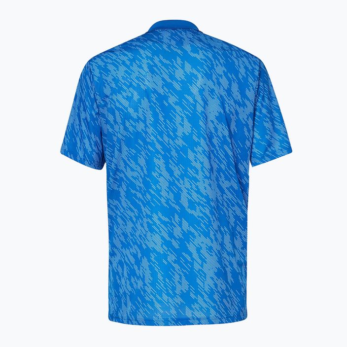 Oakley ανδρικό πουκάμισο πόλο Contender Print μπλε FOA403162 9