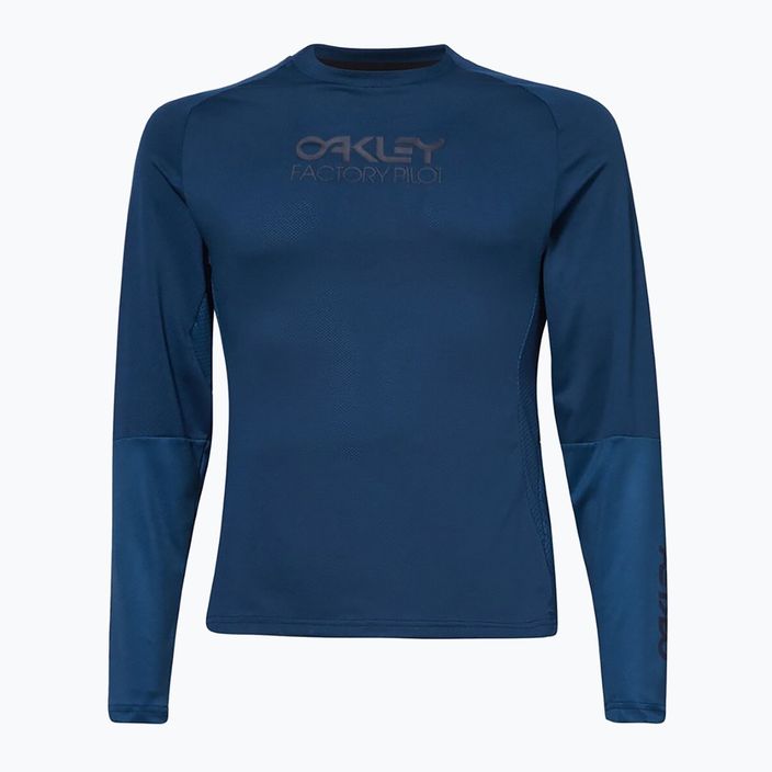 Oakley Factory Pilot γυναικεία ποδηλατική φανέλα μπλε FOA500224 10