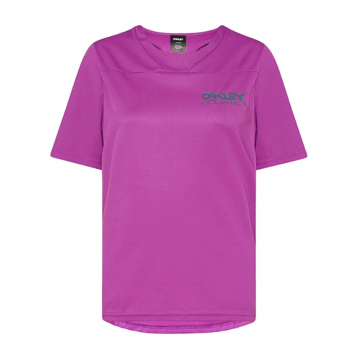 Oakley Factory Pilot Lite SS γυναικείο κοντομάνικο t-shirt μωβ FOA500274 2