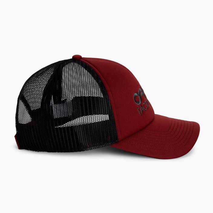Oakley Factory Pilot Trucker ανδρικό καπέλο μπέιζμπολ κόκκινο FOS900510 3