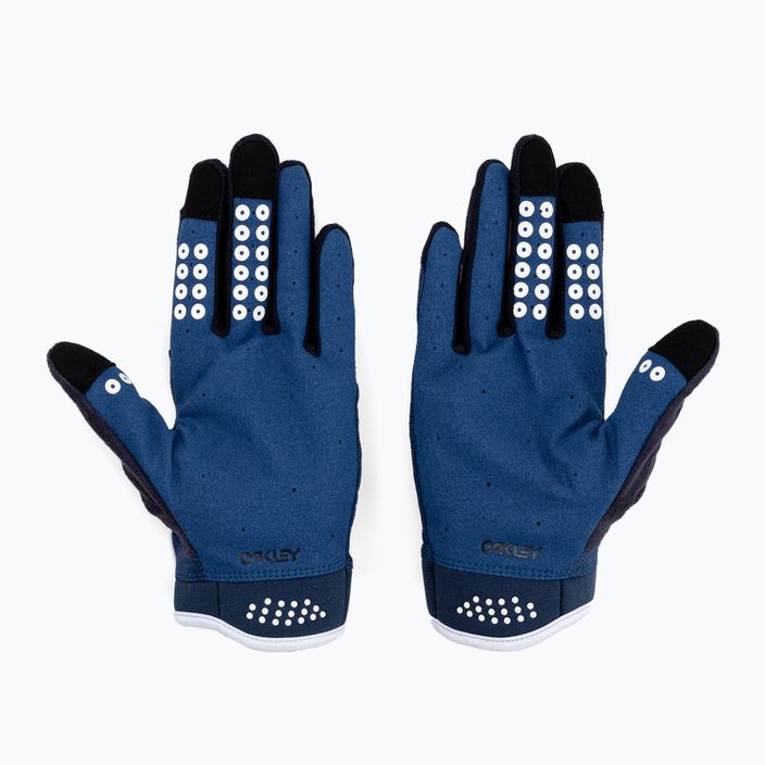 Oakley All Mountain MTB ανδρικά γάντια ποδηλασίας μπλε FOS900878 2