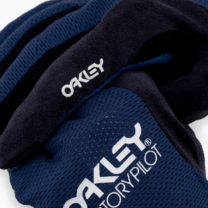 Oakley All Mountain MTB ανδρικά γάντια ποδηλασίας μπλε FOS900878 4
