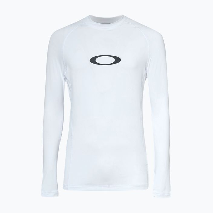 Oakley Ellipse Rashguard ανδρικό κολυμβητικό πουκάμισο λευκό FOA403767100 2