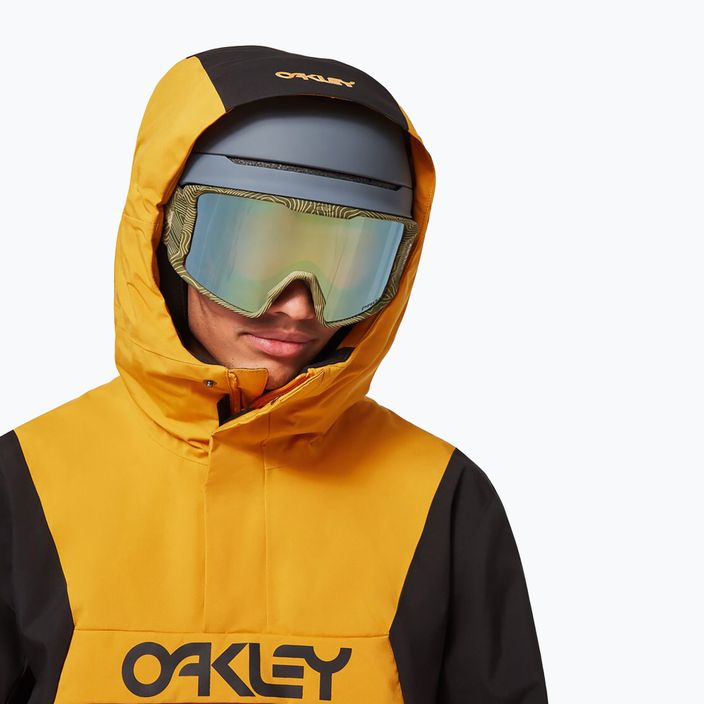 Oakley TNP TBT Insulated Anorak κίτρινο ανδρικό μπουφάν snowboard FOA403652 4