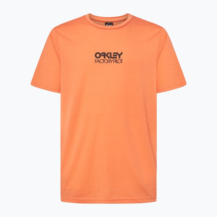 Ανδρικό Oakley Factory Pilot Ss Tee πορτοκαλί FOA404507 ποδηλατικό t-shirt