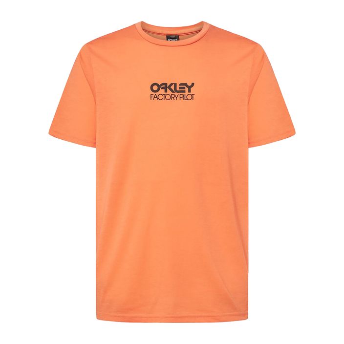 Ανδρικό Oakley Factory Pilot Ss Tee πορτοκαλί FOA404507 ποδηλατικό t-shirt 2