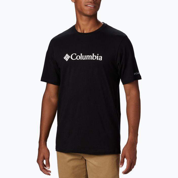 Columbia CSC Basic Logo ανδρικό πουκάμισο trekking μαύρο 1680053010