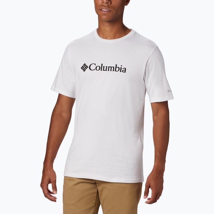 Columbia CSC Basic Logo ανδρικό πουκάμισο trekking λευκό 1680053100