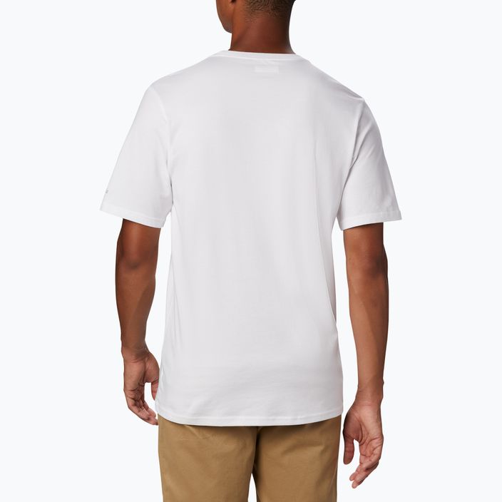 Columbia CSC Basic Logo ανδρικό πουκάμισο trekking λευκό 1680053100 2