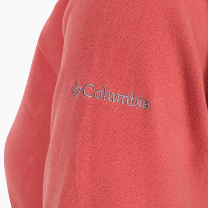 Columbia Glacial IV γυναικείο fleece φούτερ σκούρο κοραλλί 1802201 10