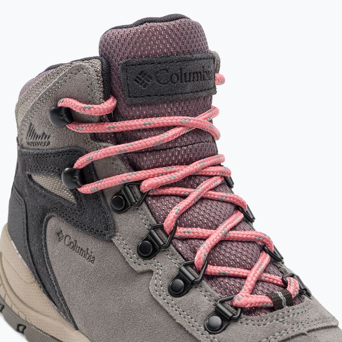 Columbia Newton Ridge Plus WP Ενισχυμένες γυναικείες μπότες πεζοπορίας stratus/canyon rose 8