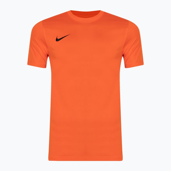 Ανδρική φανέλα ποδοσφαίρου Nike Dri-FIT Park VII πορτοκαλί/μαύρο ασφαλείας