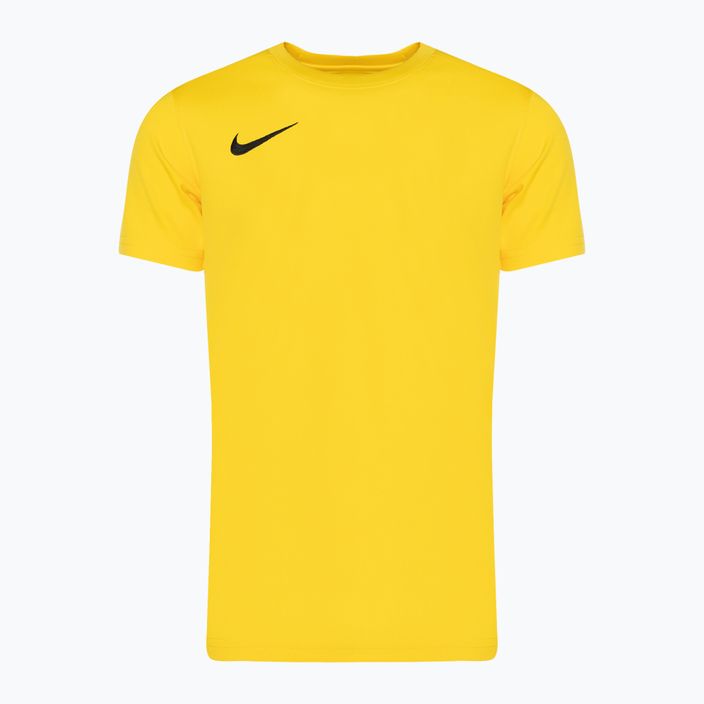 Παιδική ποδοσφαιρική φανέλα Nike Dri-FIT Park VII Jr tour κίτρινο/μαύρο για παιδιά