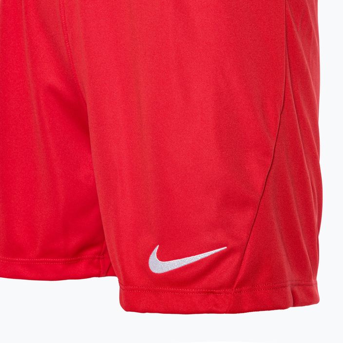 Γυναικείο σορτς ποδοσφαίρου Nike Dri-FIT Park III Knit πανεπιστημιακό κόκκινο/λευκό 3