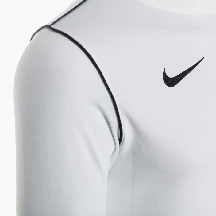 Nike Dri-FIT Park 20 Crew λευκό/μαύρο/μαύρο μακρυμάνικο για ποδόσφαιρο ανδρών 3
