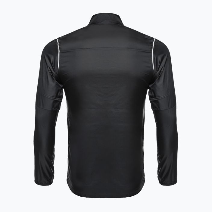 Ανδρικό μπουφάν ποδοσφαίρου Nike Park 20 Rain Jacket μαύρο/λευκό/λευκό 2