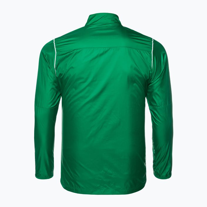 Ανδρικό μπουφάν ποδοσφαίρου Nike Park 20 Rain Jacket πευκοπράσινο/λευκό/λευκό 2