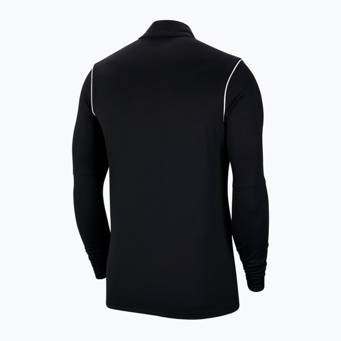 Ανδρικό φούτερ ποδοσφαίρου Nike Dri-FIT Park 20 Knit Track μαύρο/λευκό 2
