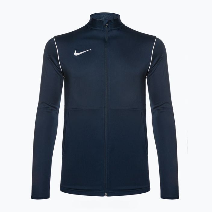 Ανδρικό φούτερ ποδοσφαίρου Nike Dri-FIT Park 20 Knit Track οψιδιανό/λευκό/λευκό