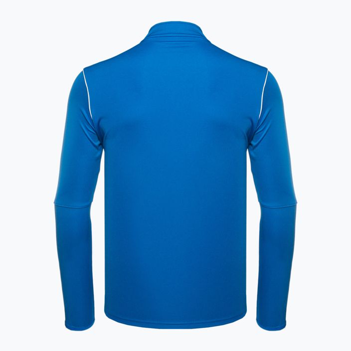 Ανδρικό φούτερ ποδοσφαίρου Nike Dri-FIT Park 20 Knit Track royal blue/λευκό/λευκό 2