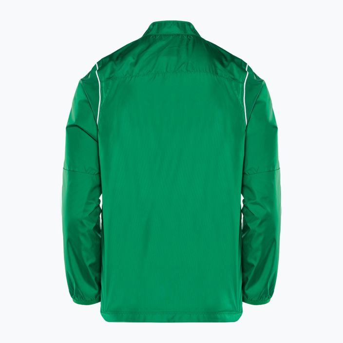 Παιδικό μπουφάν ποδοσφαίρου Nike Park 20 Rain Jacket πευκοπράσινο/λευκό/λευκό 2