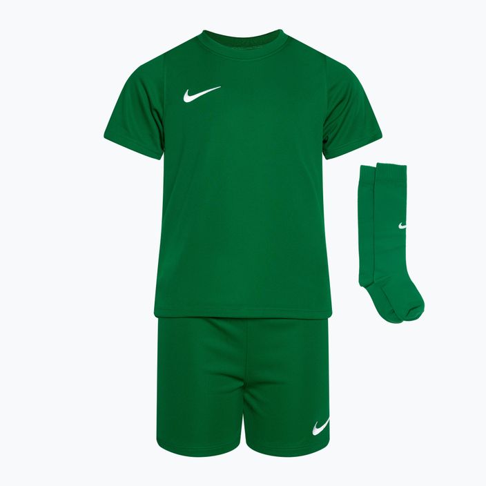 Nike Dri-FIT Park Little Kids σετ ποδοσφαίρου πεύκο πράσινο/πεύκο πράσινο/λευκό