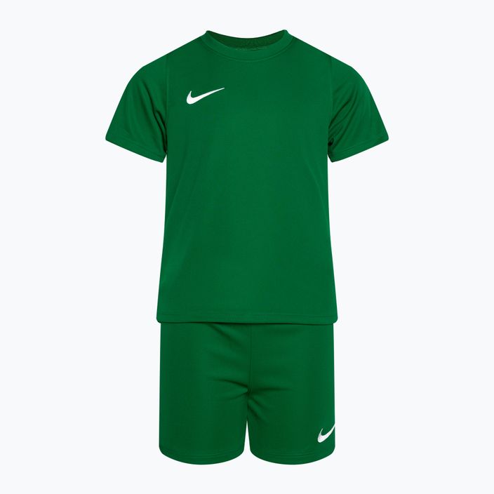 Nike Dri-FIT Park Little Kids σετ ποδοσφαίρου πεύκο πράσινο/πεύκο πράσινο/λευκό 2