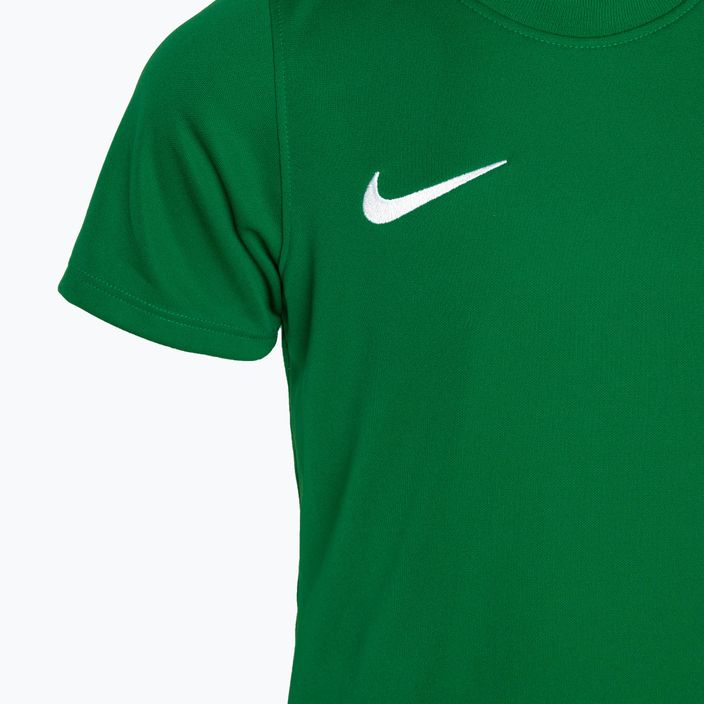 Nike Dri-FIT Park Little Kids σετ ποδοσφαίρου πεύκο πράσινο/πεύκο πράσινο/λευκό 4