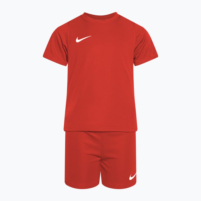 Nike Dri-FIT Park Little Kids σετ ποδοσφαίρου πανεπιστημιακό κόκκινο/πολυτεχνικό κόκκινο/λευκό 2