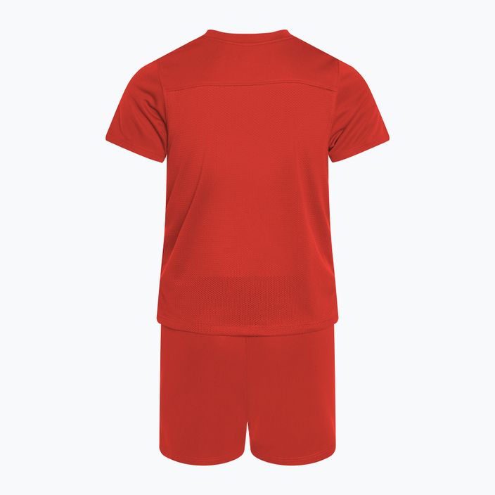Nike Dri-FIT Park Little Kids σετ ποδοσφαίρου πανεπιστημιακό κόκκινο/πολυτεχνικό κόκκινο/λευκό 3