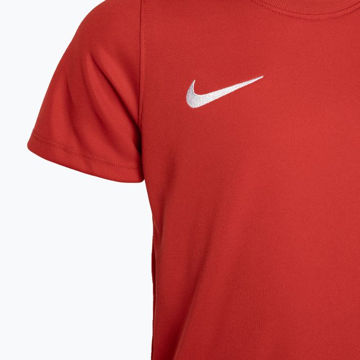 Nike Dri-FIT Park Little Kids σετ ποδοσφαίρου πανεπιστημιακό κόκκινο/πολυτεχνικό κόκκινο/λευκό 4