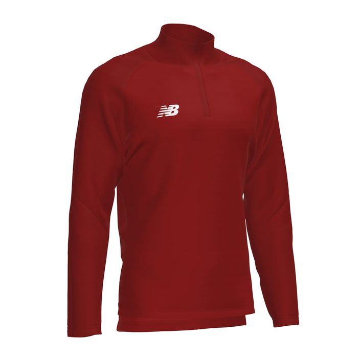 Ανδρική μπλούζα ποδοσφαίρου New Balance Training 1/4 Zip Πλεκτή μπλούζα ποδοσφαίρου μπορντό EMT9035RDP 2
