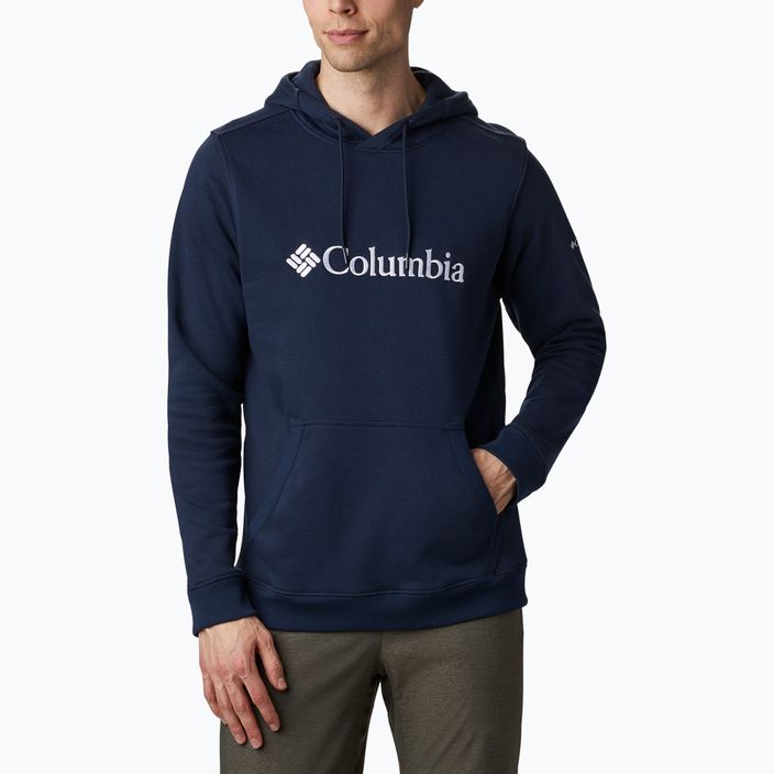 Columbia CSC Basic Logo II ανδρικό trekking φούτερ σε navy blue 1681664