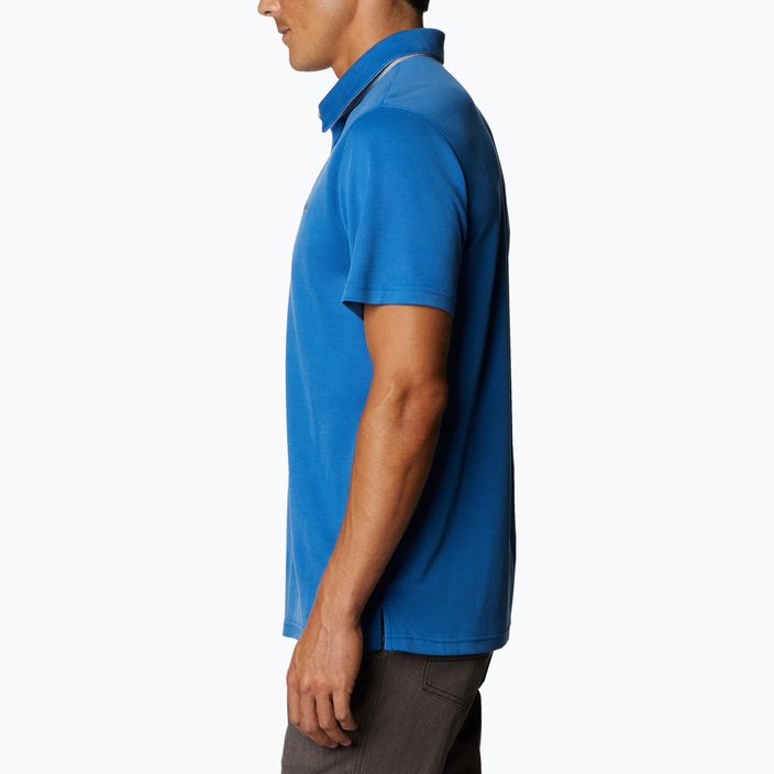 Columbia Nelson Point ανδρικό πουκάμισο πόλο μπλε 1772721432 4
