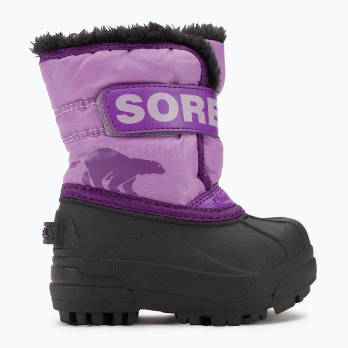 Sorel Snow Commander παιδικές μπότες χιονιού gumdrop/purple violet 2