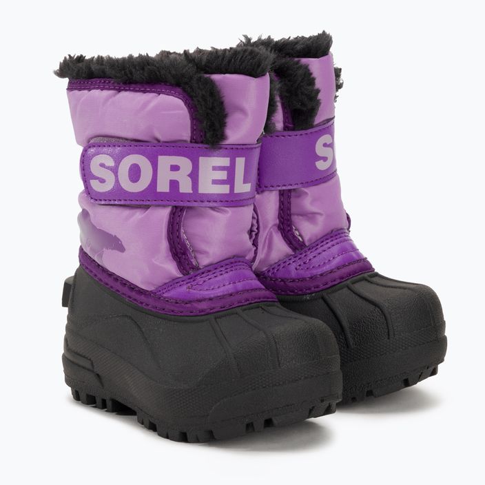 Sorel Snow Commander παιδικές μπότες χιονιού gumdrop/purple violet 4