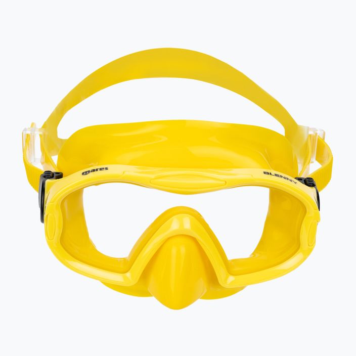 Παιδική μάσκα κατάδυσης Mares Blenny κίτρινη 411247 2