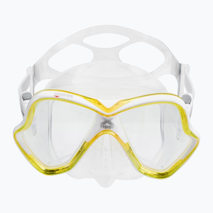 Μάσκα κατάδυσης Mares X-Vision κίτρινο 411053 2