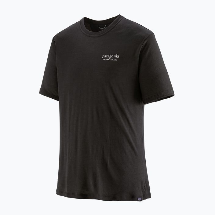 Ανδρικό Patagonia Cap Cool Merino Blend Graphic Shirt heritage header/μαύρο 3
