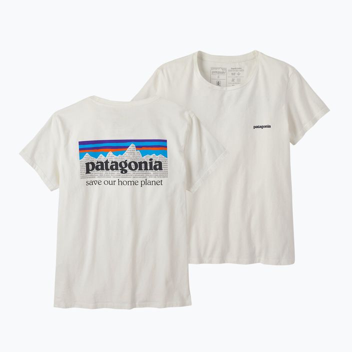 Γυναικείο Patagonia P-6 Mission Organic birch white trekking shirt 7