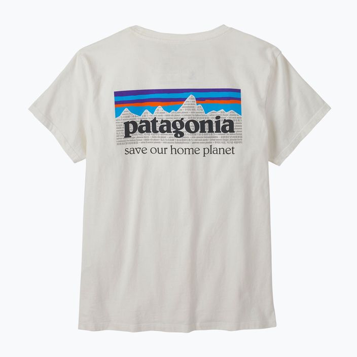 Γυναικείο Patagonia P-6 Mission Organic birch white trekking shirt 9