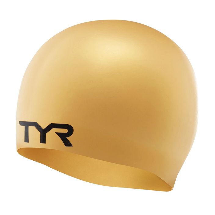 Σκουφάκι κολύμβησης TYR Wrinkle Free gold 2