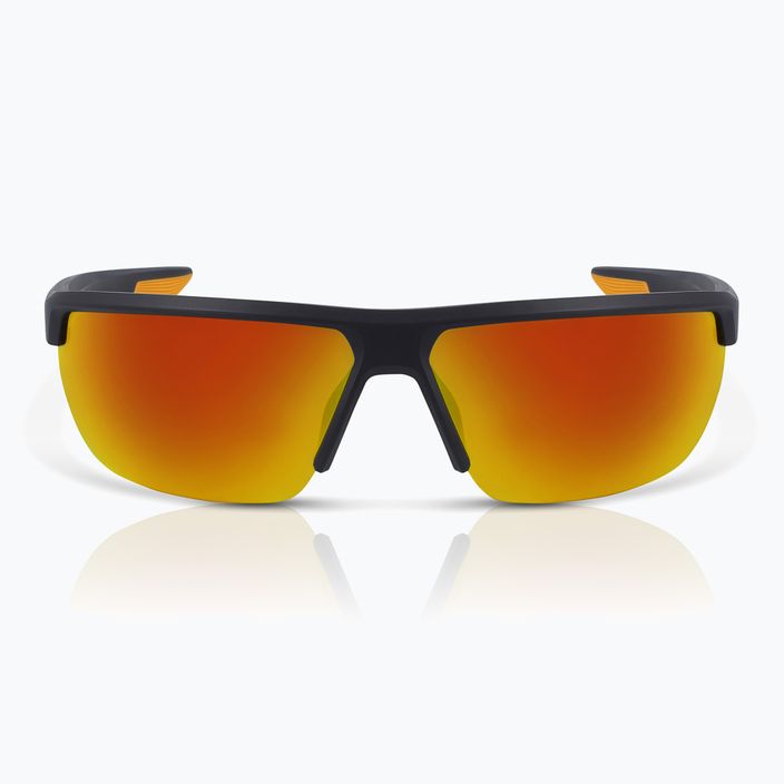 Nike Tempest matte gridiron/total orange καφέ με/πορτοκαλί γυαλιά ηλίου 6